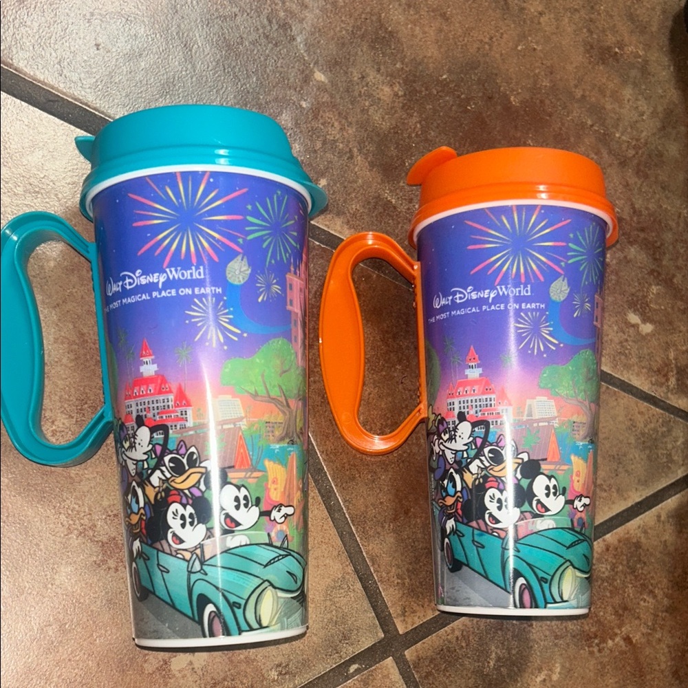 Disney World refillable cups